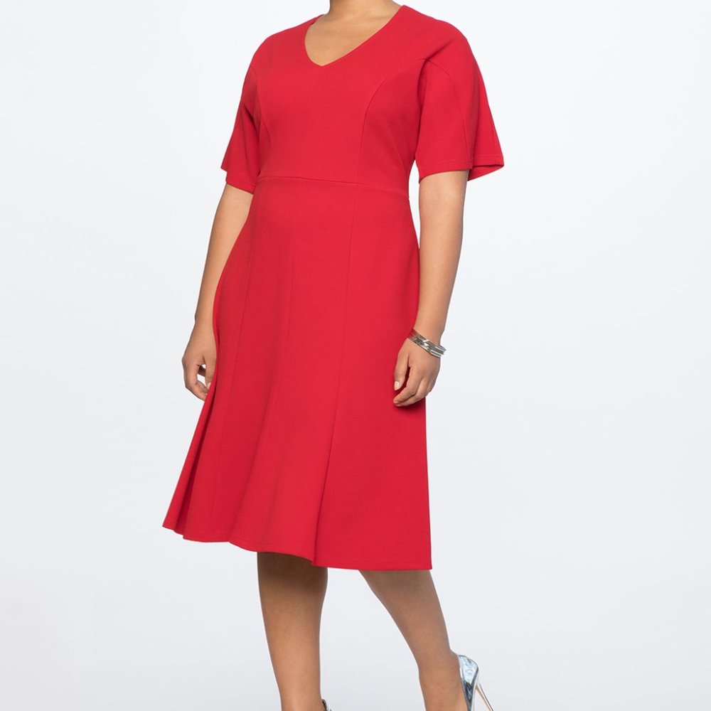 Eloquii Kimono Sleeve Dress